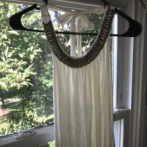 Wet Seal Silky Shirt with open back